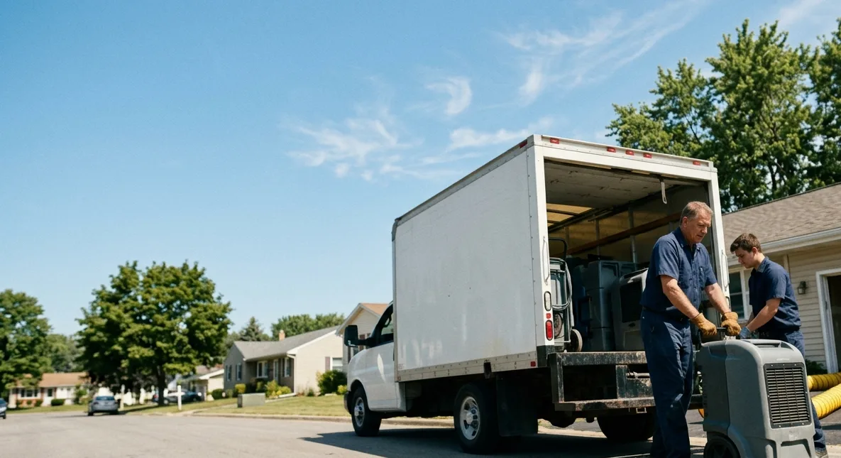 Water Damage Cleanup in Rock Falls, IL near me